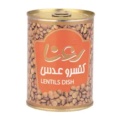 کنسرو عدسی 400 گرمی رعنا