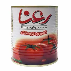 رب گوجه فرنگی درب ساده رعنا 800 گرمی