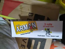 کیسه زباله رولی 50*70 سه رول (54 عدد) آرمان