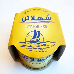 کنسرو ماهی تن در روغن شهلا - 180 گرم