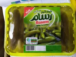 خیارشور نمکی 600 گرمی رسام ویژه