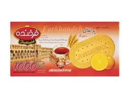بیسکوییت فرخنده با طعم پرتقال - 900 گرم