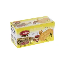 بیسکوییت فرخنده با طعم موز - 900گرم