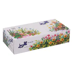 دستمال کاغذی گلریز 100 برگ دولا