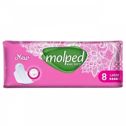 نواربهداشتی مولپدسایز بزرگ جنس ضخیم پنبه ای