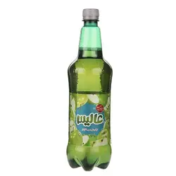 نوشیدنی سیب گازدار عالیس - 1 لیتر