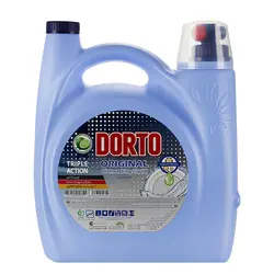 مایع ظرفشویی دورتو با رایحه لیمو  - 3750 گرم