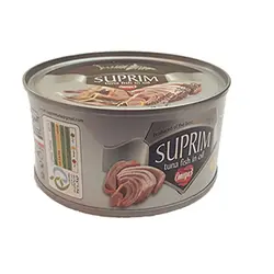 کنسرو تن  ماهی روغن در زیتون ساپریم