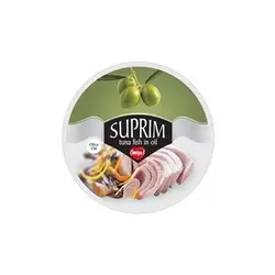 کنسرو تن  ماهی روغن در زیتون ساپریم