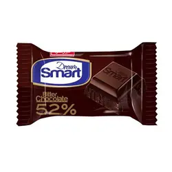 شکلات تلخ 52% اسمارت بسته 24 عددی