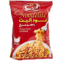نودالیت با طعم مرغ الیت - 75 گرم