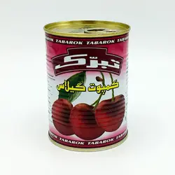 كمپوت گيلاس 380 گرمی آسان بازشو تبرک