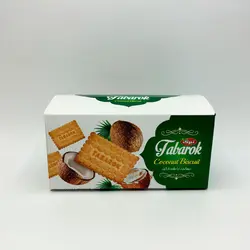 بيسكويت 800 گرمی نارگیلی تبرک