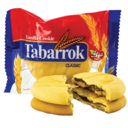 كلوچه 2قلو وانيلي 70 گرمی تبرک