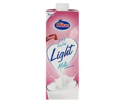 شیر کم چرب میهن حجم 1 لیتر