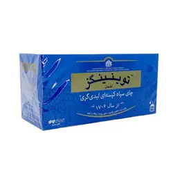 چای سیاه کیسه ای توینینگز لیدی گری بسته 25 عددی