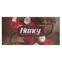 دستمال کاغذی نانسی سایز 20*20/5 ، 150 برگ دو لا