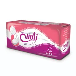 نوار بهداشتی نانسی بالدار، بسته ده عددی، با جذب خیلی زیاد، مناسب برای پوست های حساس