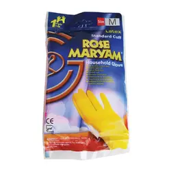دستکش لاتکس رز مریم ساق بلند- سایز کوچک
