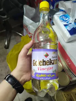 سرکه تقطیری یک لیتری-گلچکان زمانی