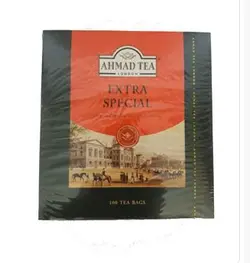 چای کیسه ای معطر مخصوص ۱۰۰ عددی احمد