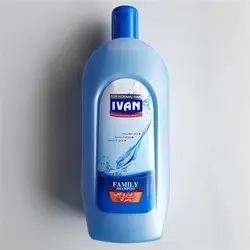 شامپو نرم کننده و حالت دهنده موهای معمولی آبی ایوان 1000 گرم