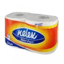 دستمال توالت 3 لایه نلکس – 2 قلو