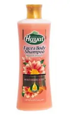 شامپو صورت و بدن حیات حاوی روغن آرگان و گیاه گوار 400 گرم