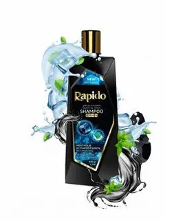 شامپو سر و بدن ذغالی راپیدو 400gr
