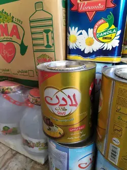 روغن لادن طلایی آزاد بدون ترانس - 2.7 کیلوگرم