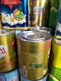 روغن لادن طلایی آزاد بدون ترانس - 2.7 کیلوگرم