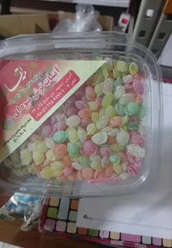 آبنبات ترش میوه ای 250 گرمی مه لقا