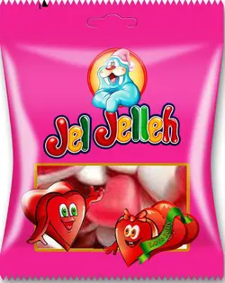 پاستیل یک کیلویی ژل ژله در 5 طرح مختلف
