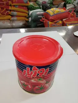 رب گوجه 800 گرمی کلیددار درپوش دار با غلظت بسیار بالا - روژیار