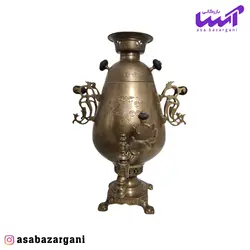 سماورذغالی شتربان طرح عدسی8لیتری