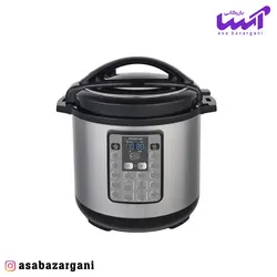 زودپز چندکاره عرشیا مدل EP118 2597 ظرفیت 6 لیتر ا ARSHIA EP118-2597 Pressure Cooker