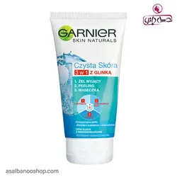 شوینده سه کاره خاک رس Pure Active گارنیه