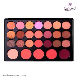 پالت سایه و رژگونه 26 رنگ Blushed Neutrals بی اچ