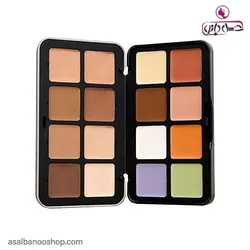 پالت کانسیلر 16 رنگ Camouflage 001 فور اور 52