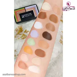 پالت کانسیلر 16 رنگ Camouflage 001 فور اور 52