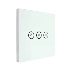 کلید سه پل هوشمند کریستال