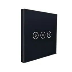 کلید سه پل هوشمند کریستال