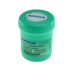 خمیر و روغن فلکس AMTECH NC-559-ASM مناسب لحیم کاری برد گوشی