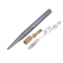 ست دسته تیغ کاتر هارد سانشاین کد SS-101C مناسب پاک کردن چسب آی سی و برد گوشی موبایل