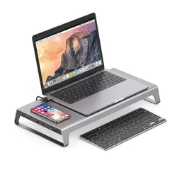 داک استیشن 10 پورت USB-C مدل EASYFIX EF-OT95109 با شارژ بی سیم