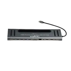 داک استیشن 12 پورت Type-c مدل EasyFix EF-9199OT