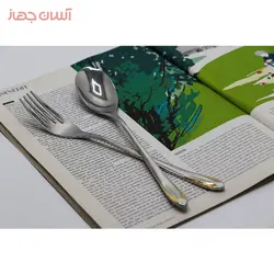 سرویس قاشق و چنگال 51 پارچه برگامو کد 101G - فروشگاه اینترنتی آسان جهاز