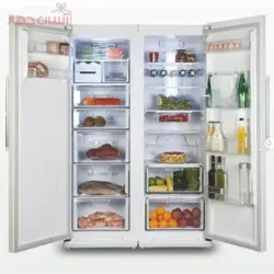 یخچال فریزر دو قلو دیپوینت مدل D5iE | قیمت یخچال دو قلو | یخچال