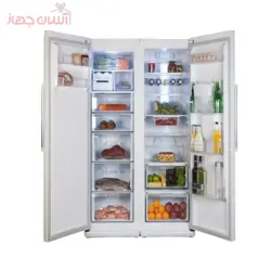 یخچال و فریزر دوقلوی دیپوینت مدل D4i نقره ای - فروشگاه اینترنتی آسان جهاز