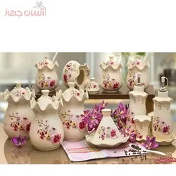 سرویس پاسماوری چینی مام mam مدل P1 /سرویس پا سماوری سرامیک مام